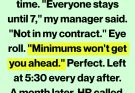 I Refuse to Stay Late at Work—HR’s Response Sh0cked Everyone